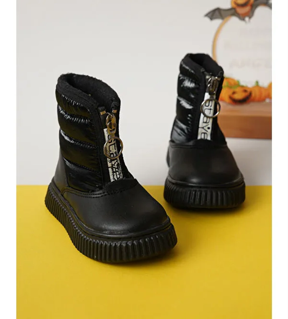 D482 Günlük Ortopedik Kız Çocuk Soğuk Geçirmez Bot