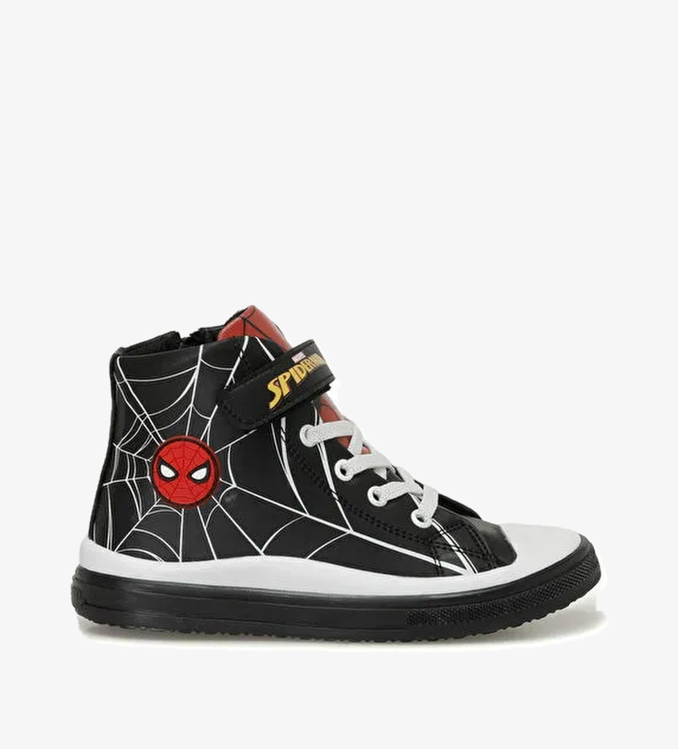 ROMEO.F4PR Siyah Erkek Çocuk High Sneaker - Görsel 1