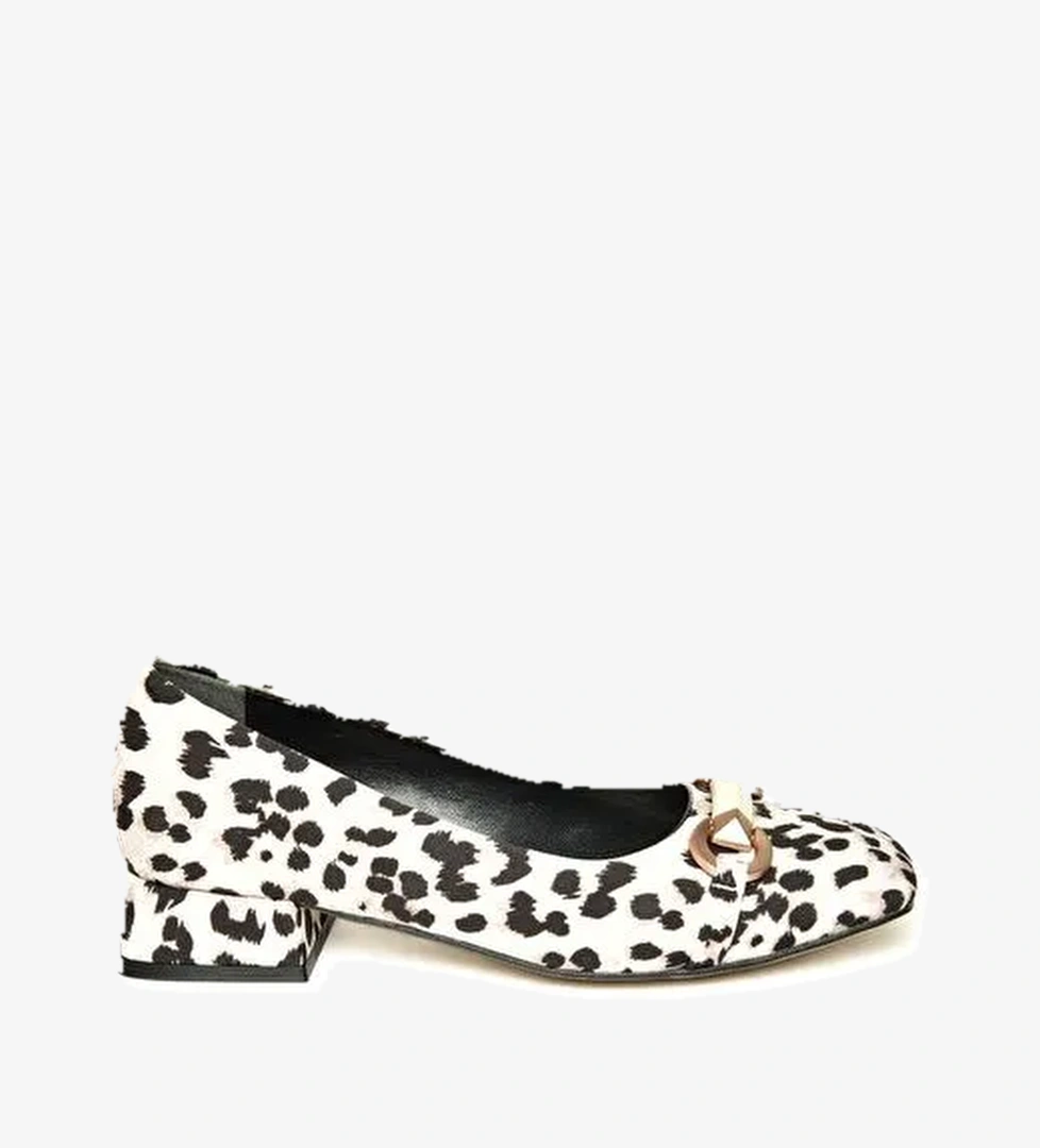 T5902296 Bej Kadın Topuklu Ayakkabı - Görsel 1