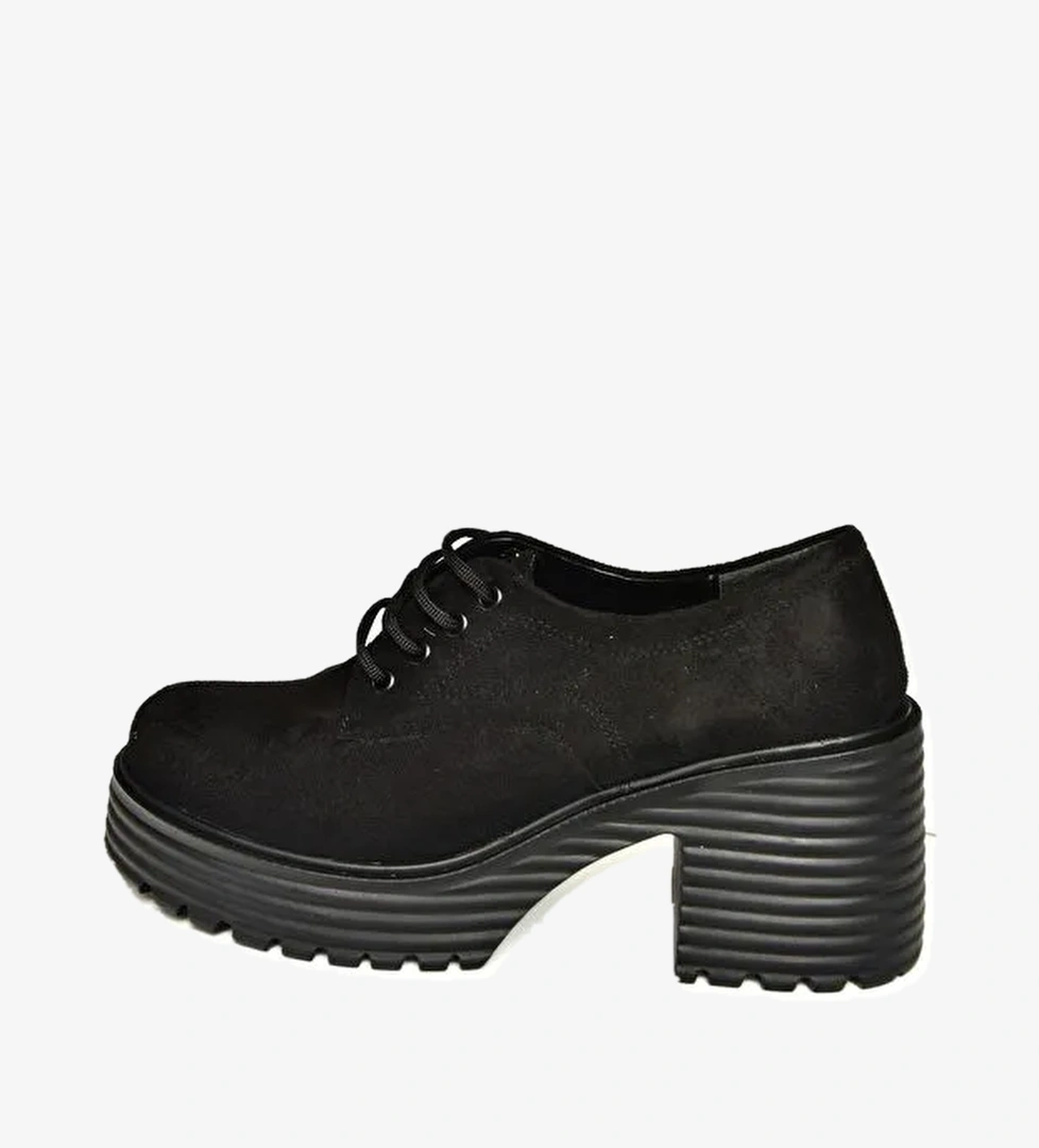 R9960540 Siyah Kadın Topuklu Ayakkabı - Görsel 1