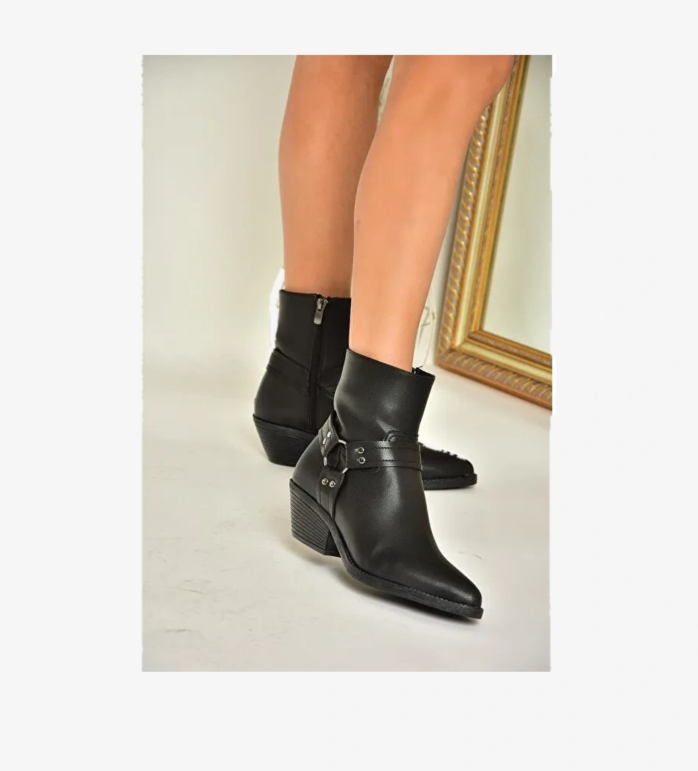 T4044006 Siyah Kadın Bot