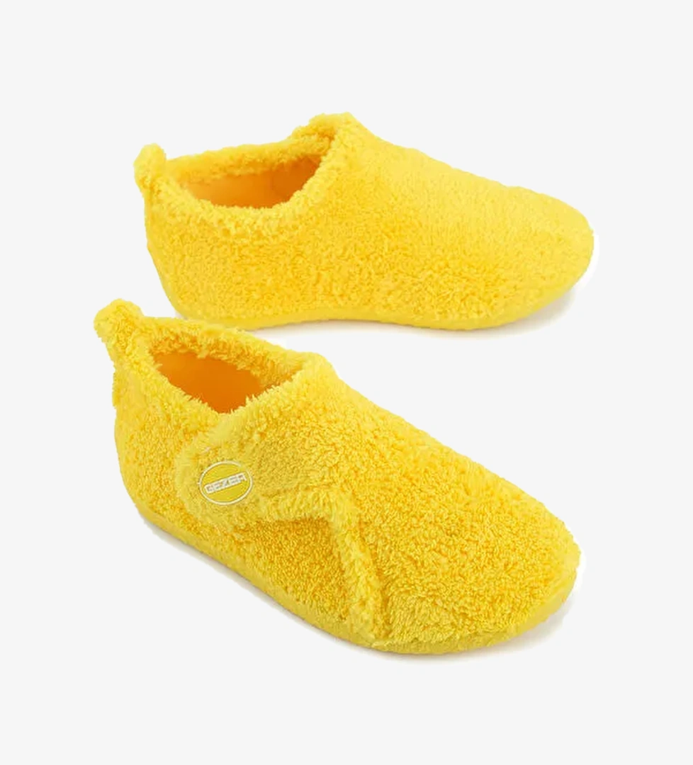 Kışlık Kız Çocuk Pelüşlü Rahat Taban Cırt Cırtlı Ayarlanabilir Ev Kreş Panduf Ayakkabı