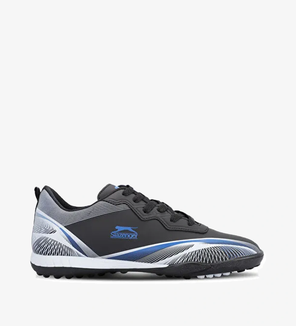 MARCELL HS Erkek Halı Saha Siyah / Beyaz Futbol Ayakkabısı