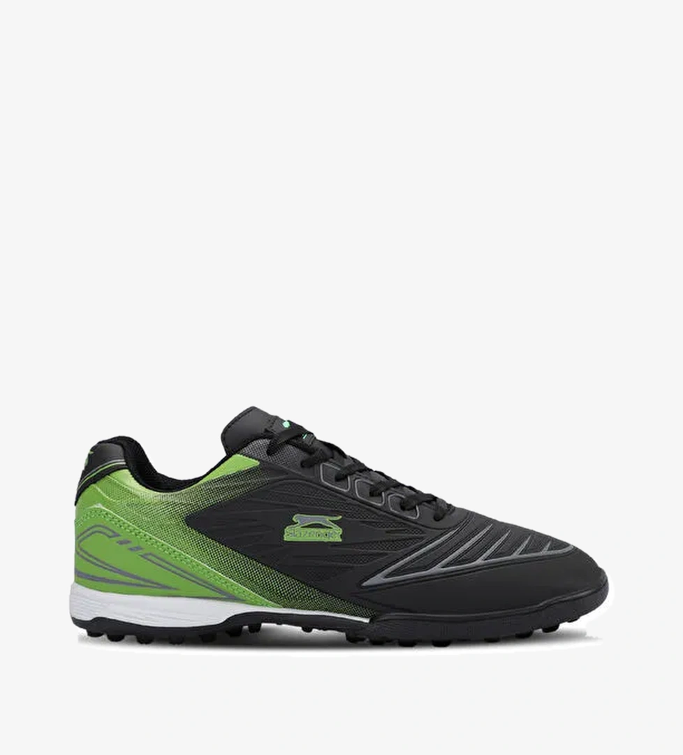 DANGER I HS Erkek Halı Saha Siyah / Yeşil Futbol Ayakkabısı