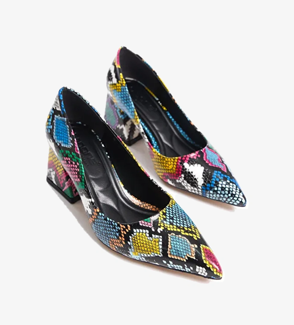 Capone Outfitters Orta Topuklu Yumuşak Pedli Taban Kadın Ayakkabı model görseli