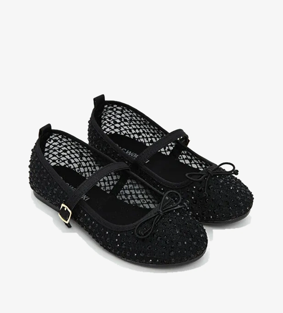 Lcw Steps Ekru Lcw Steps Fiyonk Detaylı Kadın Babet