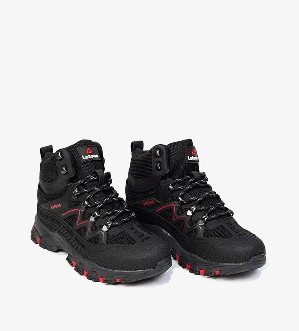 Yuvarlak Burunlu Bağcıklı Erkek Trekking Bot