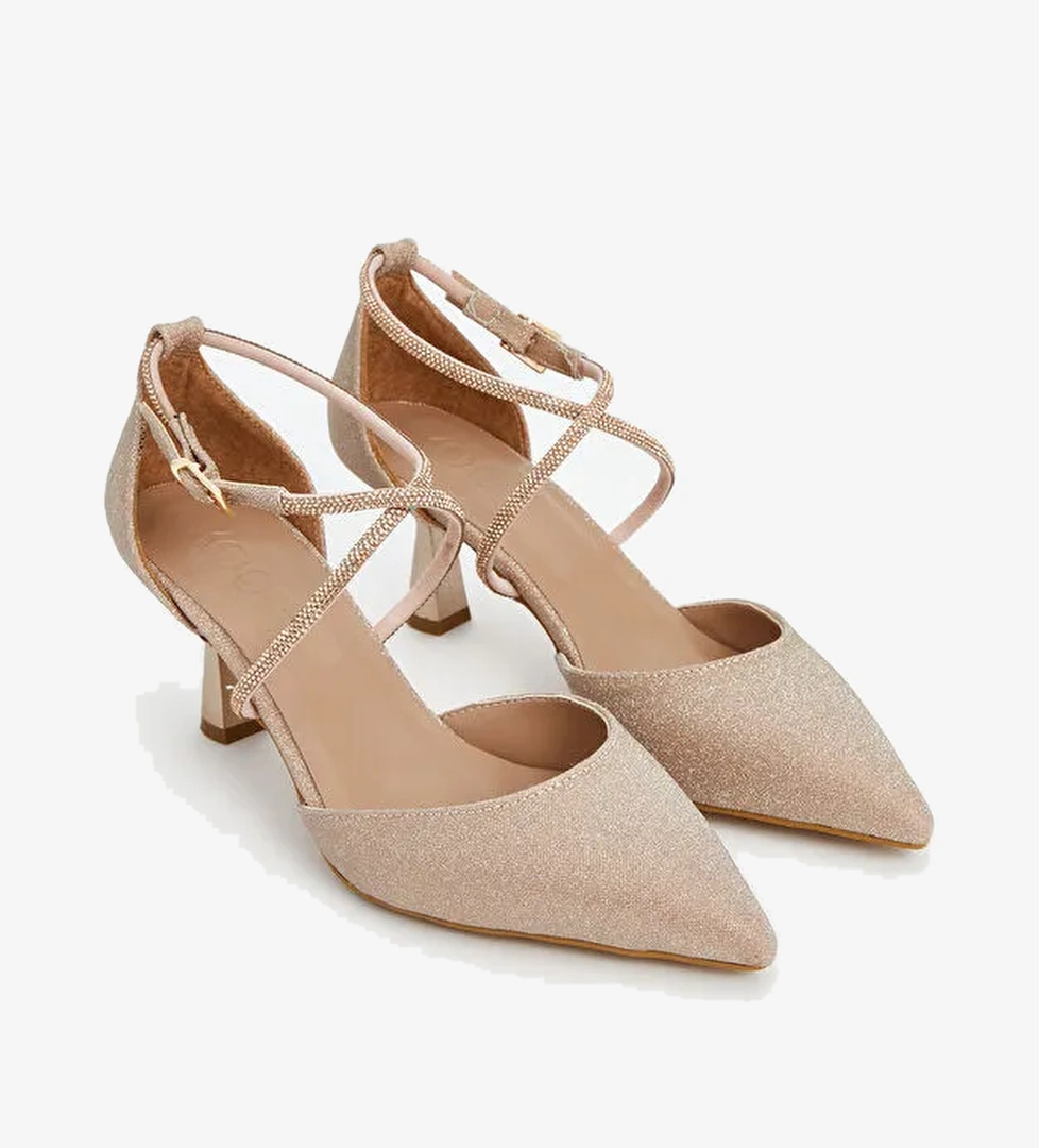 Sivri Burun Kadın Topuklu Ayakkabı - Görsel 1