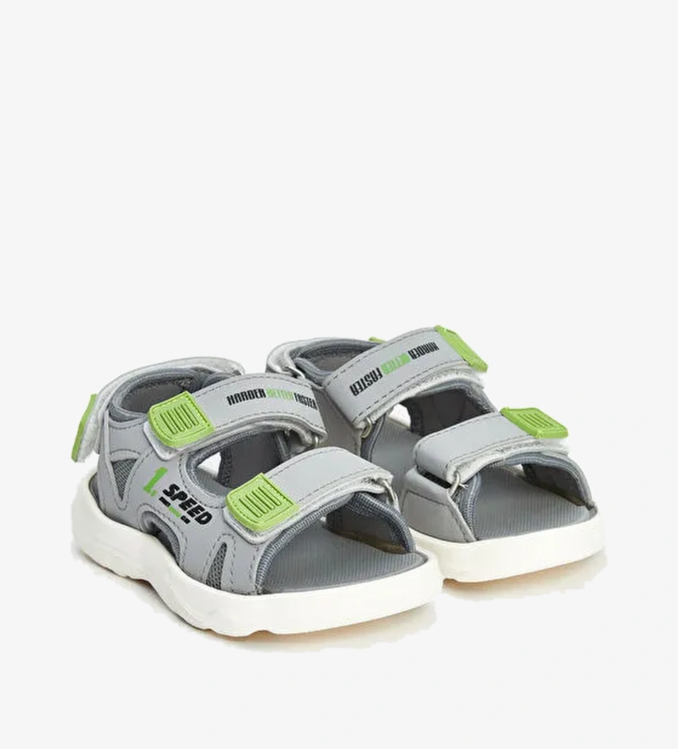 Cırt Cırtlı Erkek Bebek Sandalet - Görsel 1