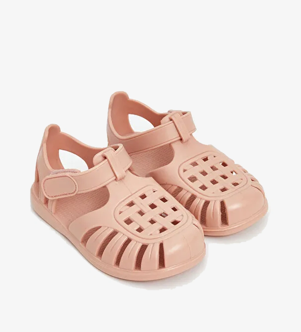 Cırt Cırtlı Kız Bebek Plaj Sandaleti - Görsel 1