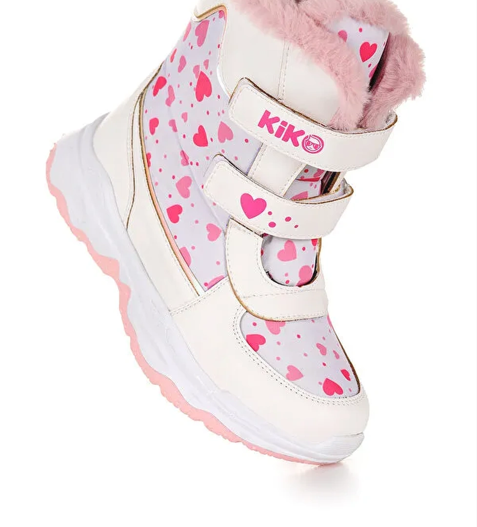 Kartanesi Cırtlı Kız Çocuk Kar Bot Soğuk Suya Dayanıklı