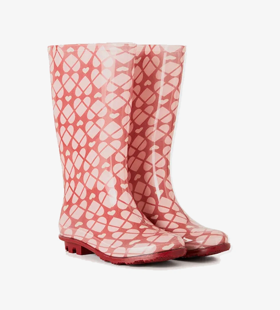 Pembe Mix Yağmur Çizmesi - Görsel 1