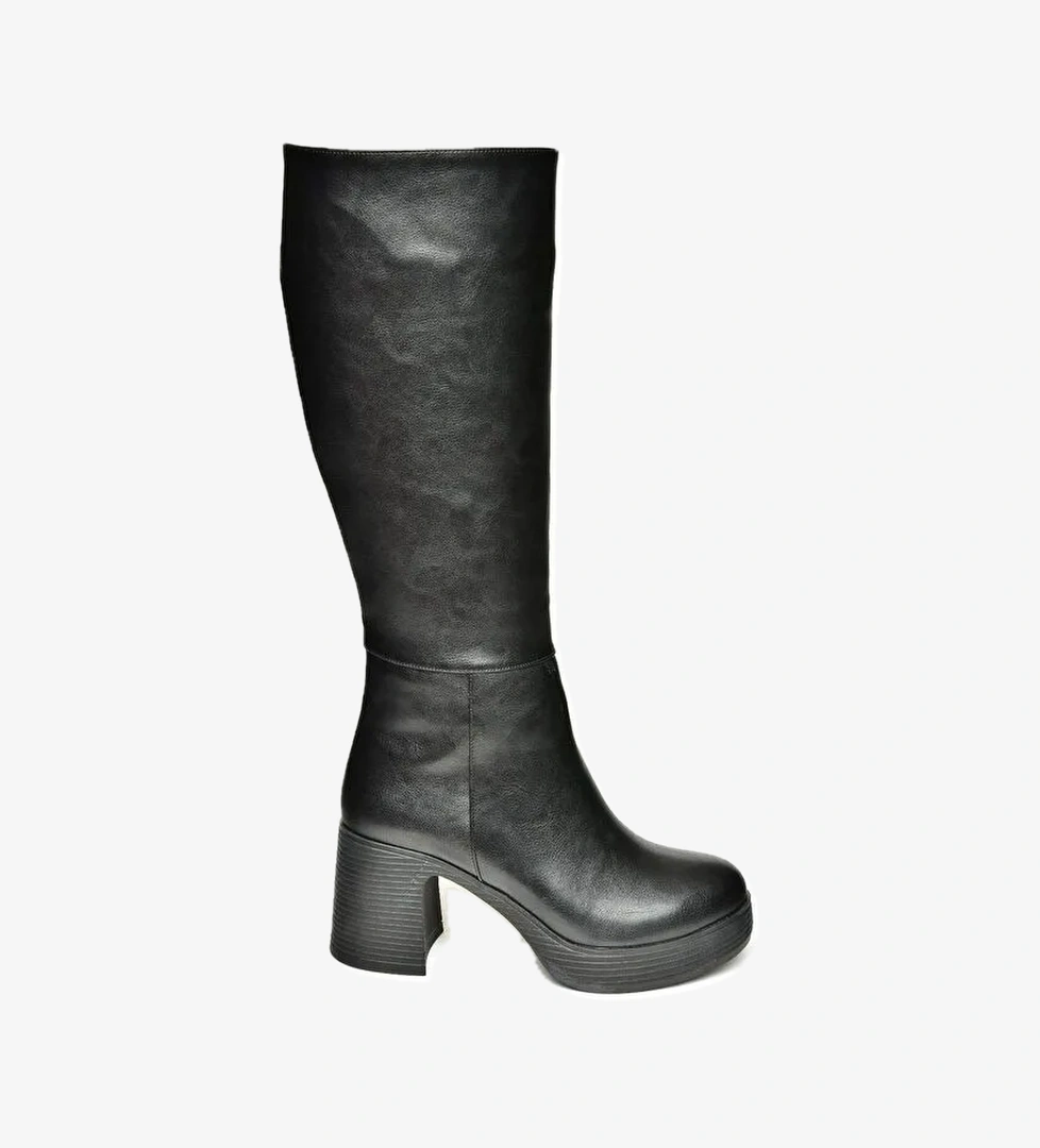 T282099909 Siyah Kadın Çizme - Görsel 1