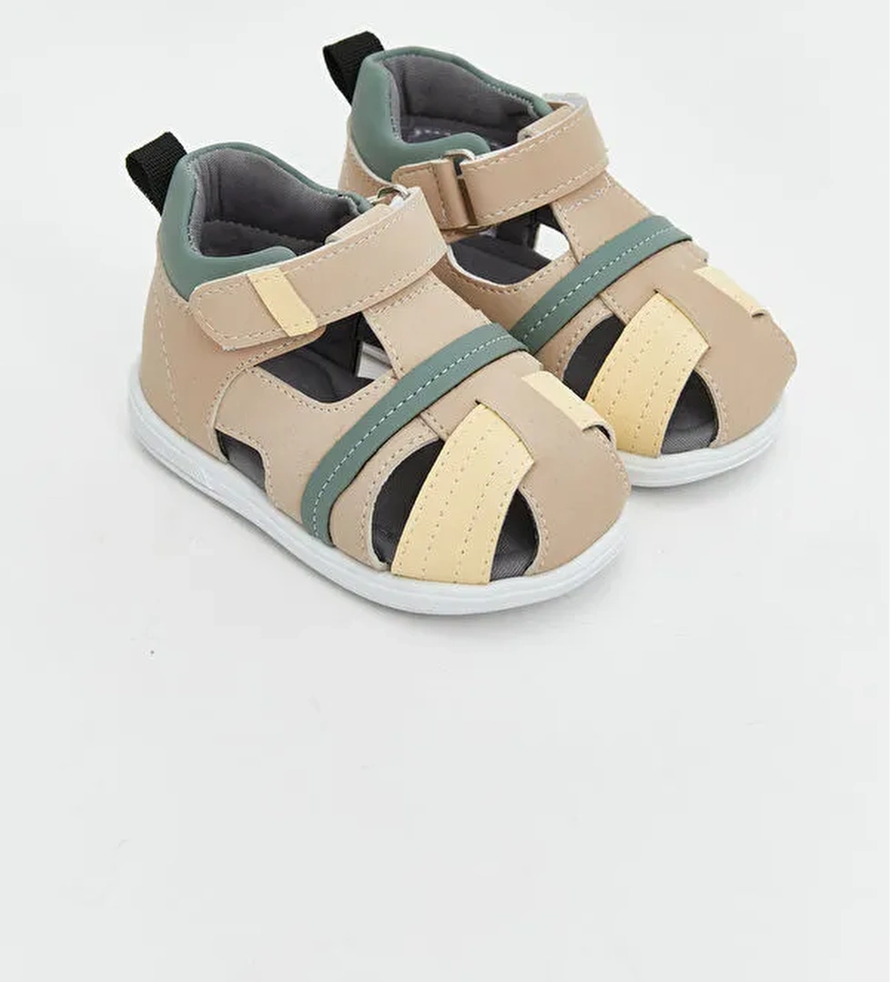 Cırt Cırtlı Erkek Bebek İlk Adım Ayakkabısı - Görsel 1