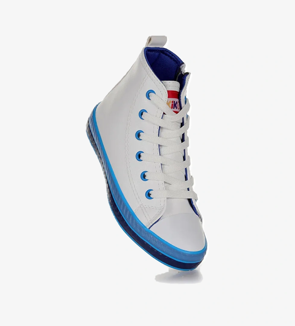 Pant Günlük Bağcıklı Fermuarlı Erkek Çocuk Bot Sneaker Ayakkabı - Görsel 1