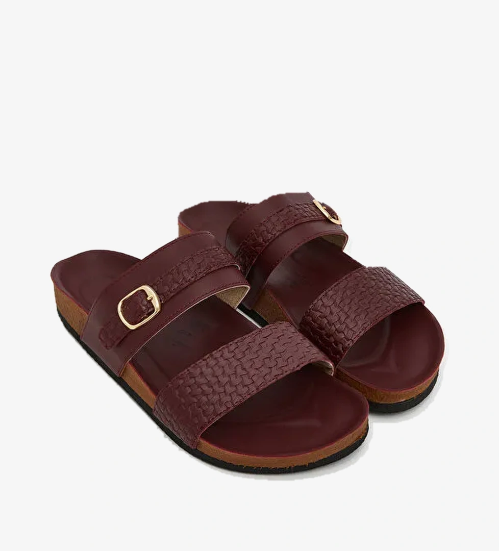 Çift Bantlı Kadın Terlik