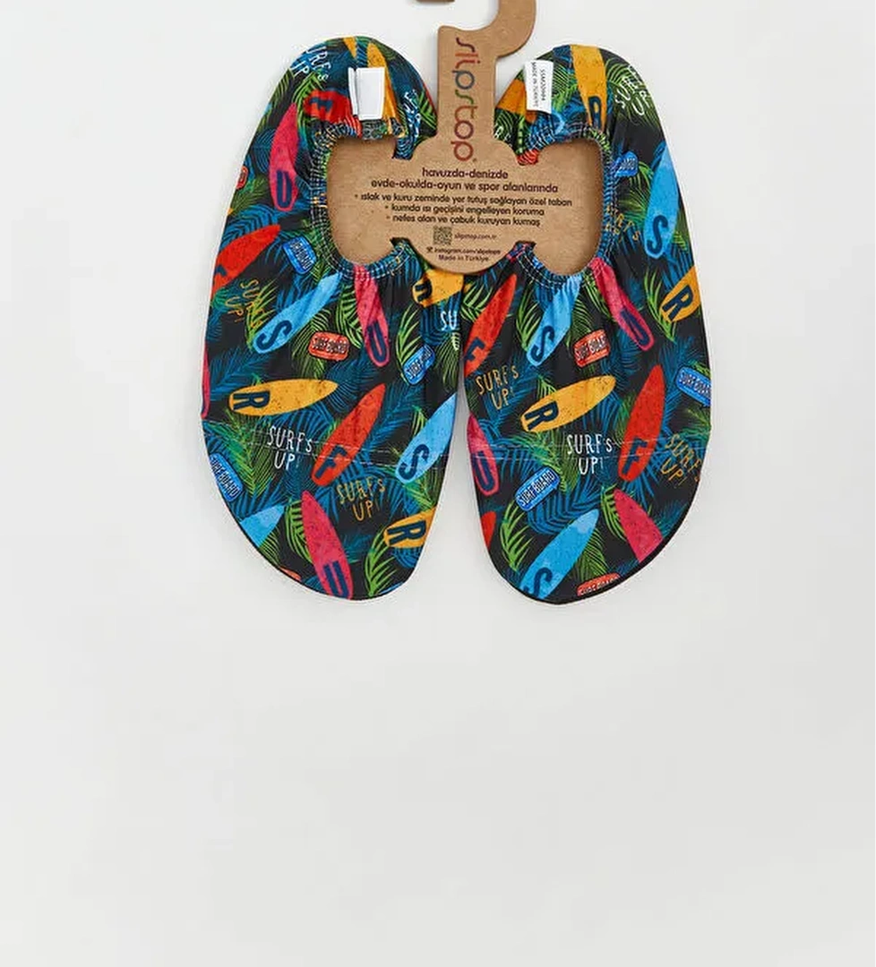 Slipstop Baskılı Erkek Çocuk Deniz Ayakkabısı model görseli