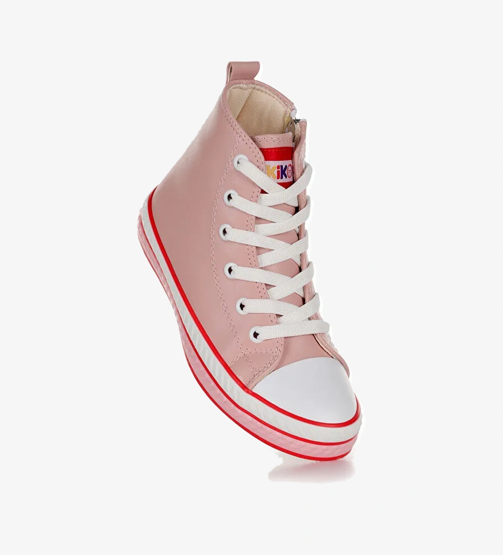 Pant Günlük Bağcıklı Fermuarlı Kız Çocuk Bot Ayakkabı - Görsel 1