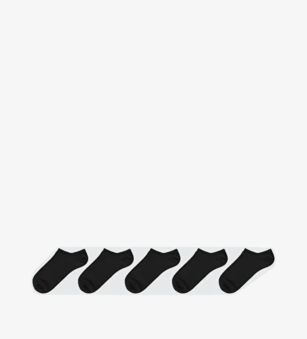 Kadın Düz Sneaker Çorap 10'lu - Görsel 1