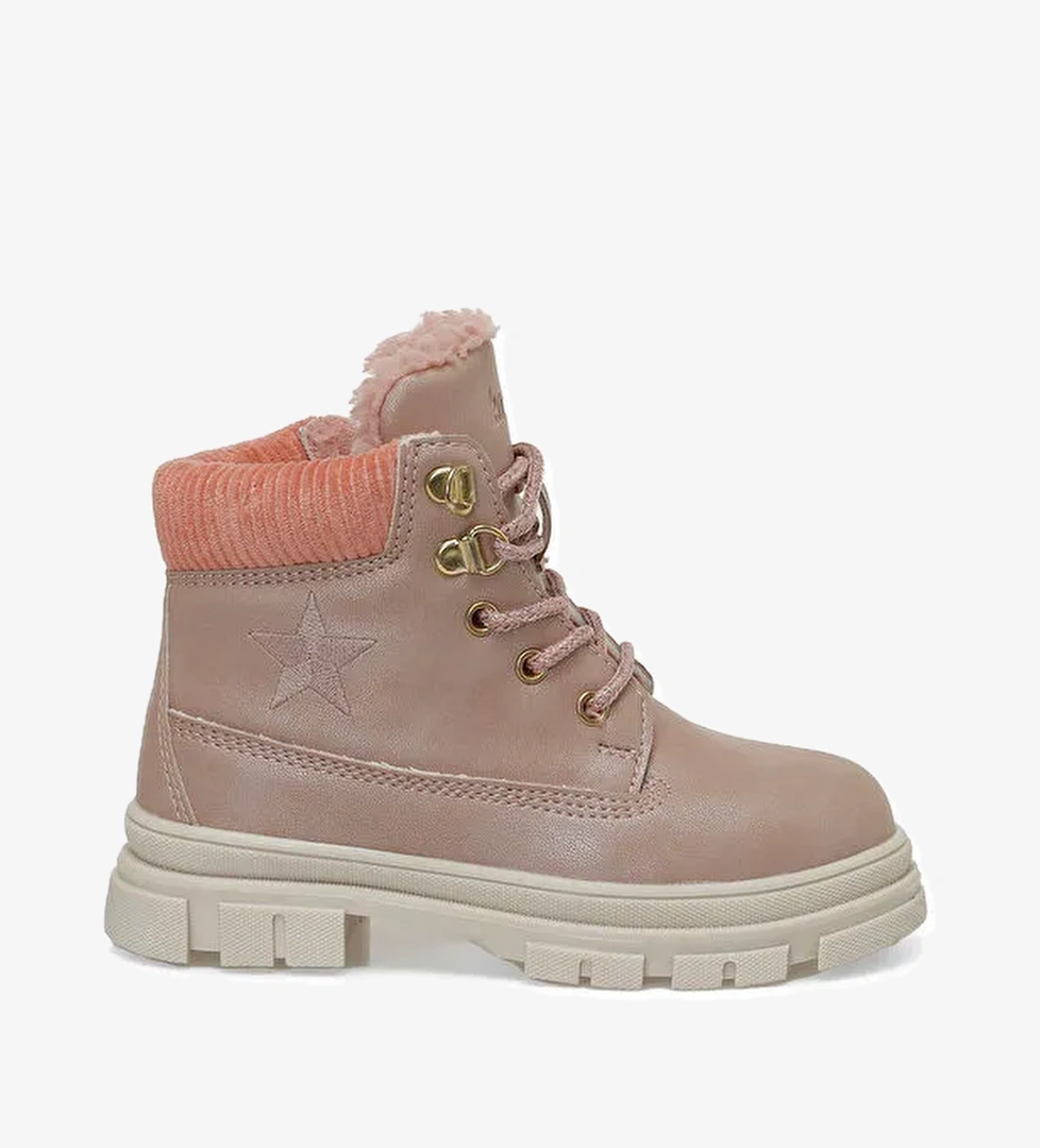 LEOW 4PR Pembe Kız Çocuk Worker Bot - Görsel 1