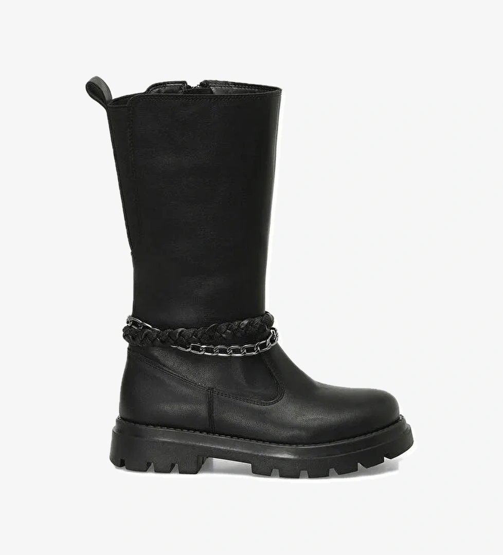 PERMAN 4PR Siyah Kız Çocuk Çizme - Görsel 1