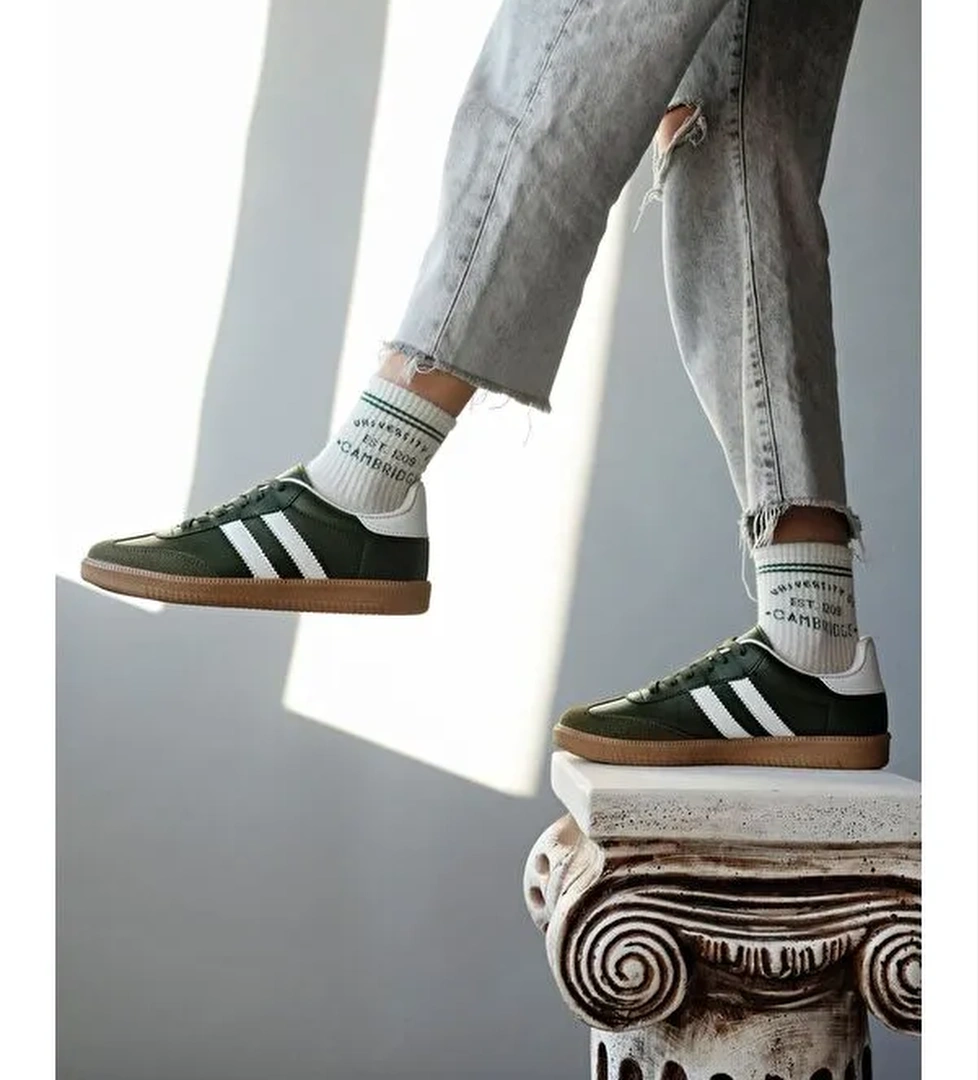 GORDON Unisex Ortopedik Günlük Bağcıklı Yürüyüş Koşu Sneaker Spor Ayakkabı