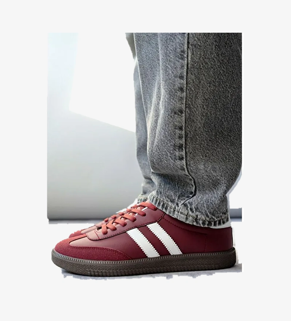 GORDON Unisex Ortopedik Günlük Bağcıklı Yürüyüş Koşu Sneaker Spor Ayakkabı