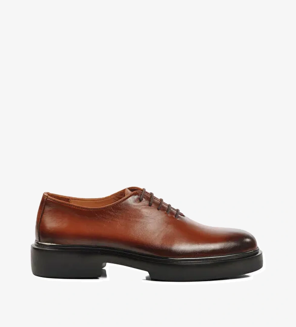 Taba Hakiki Deri Erkek Klasik Ayakkabı Premium 150 M