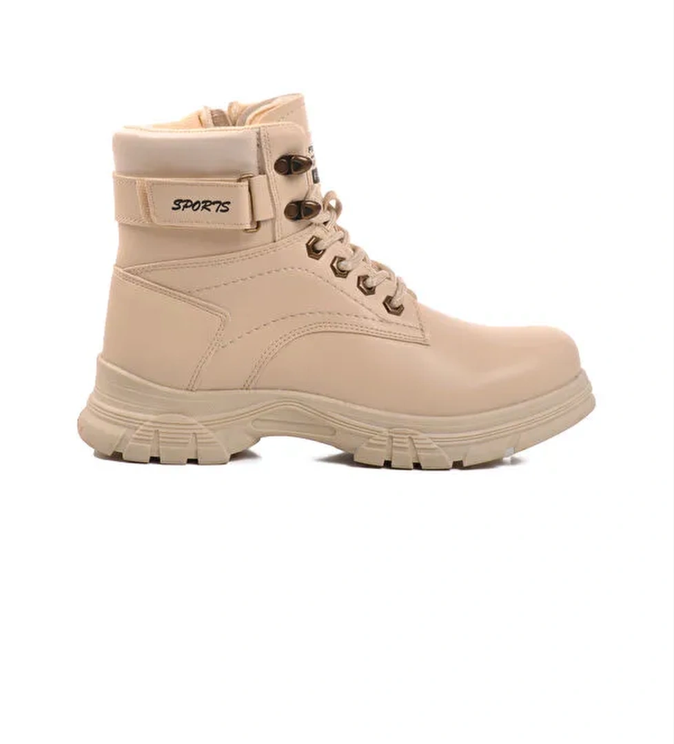 Bej İçi Polarlı Kadın Bot 24035 Z