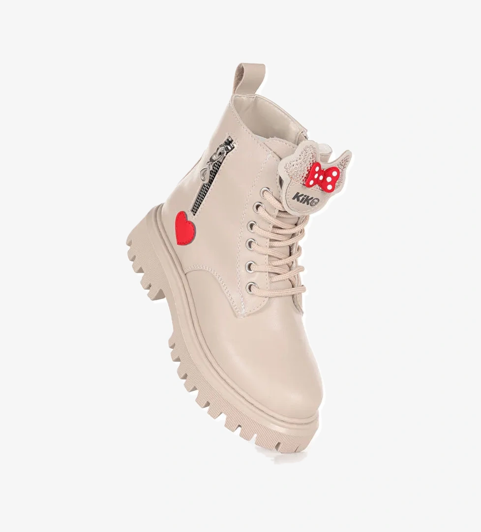 Bella Günlük Fermuarlı Kız Çocuk Bot Ayakkabı