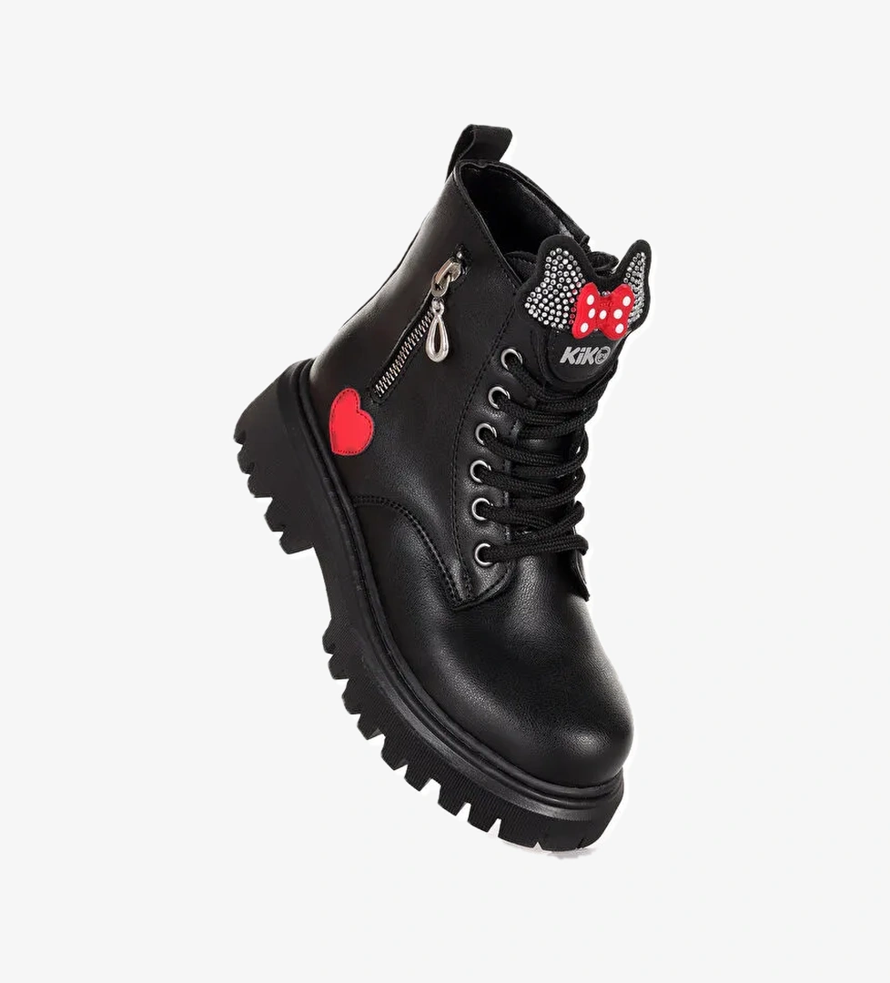 Bella Günlük Fermuarlı Kız Çocuk Bot Ayakkabı