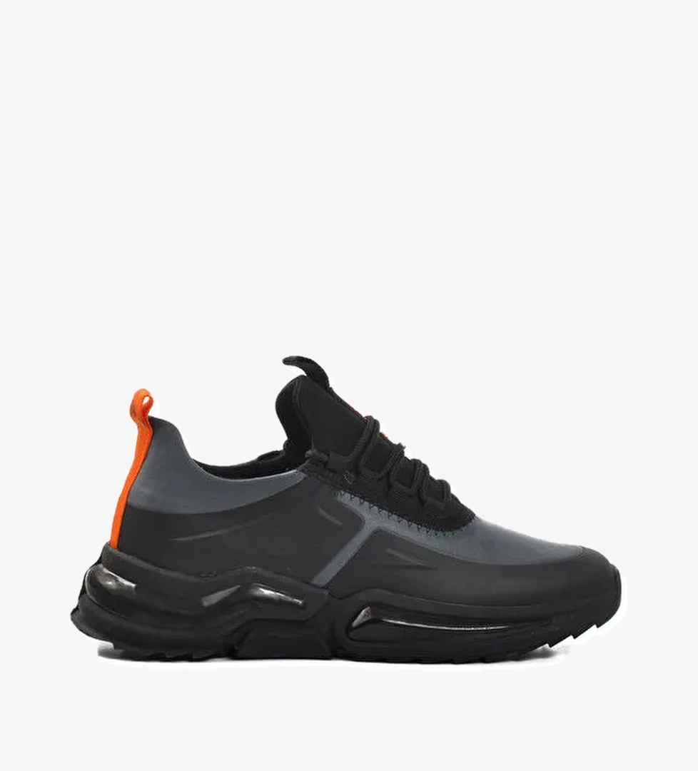 Gri Bilekten Lastikli Erkek Spor Ayakkabı 836 M - Görsel 1