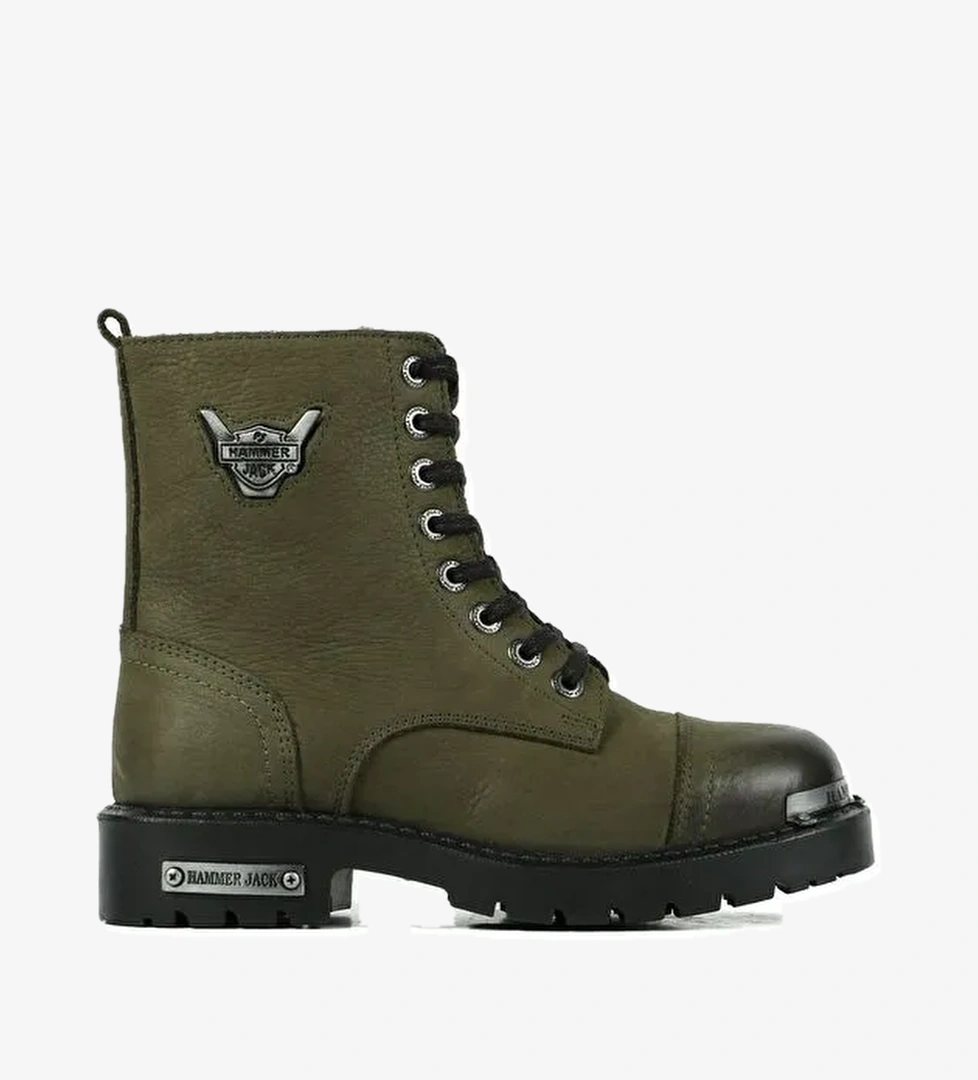 Hammer Jack Haki Nubuk Kadın Bot model görseli