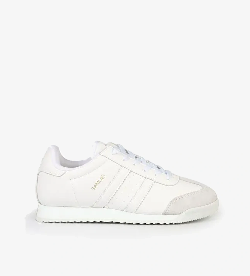 Samuel Beyaz Beyaz Kadın Spor Ayakkabı - Görsel 1