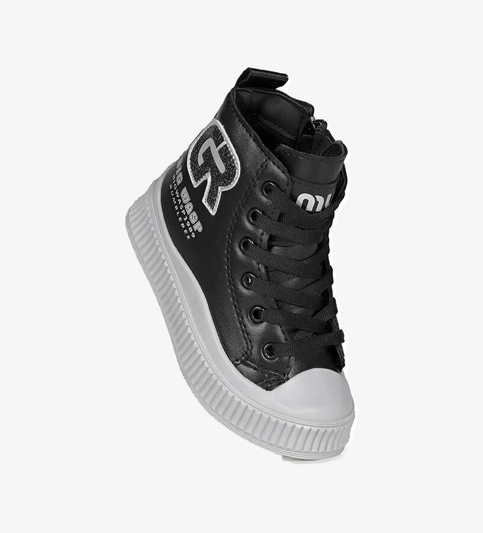 Wasp Fermuarlı Günlük Kız Bebek Bot Ayakkabı