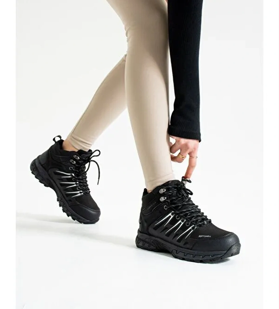 Su Geçirmez Siyah Outdoor Unısex Bot - Görsel 1