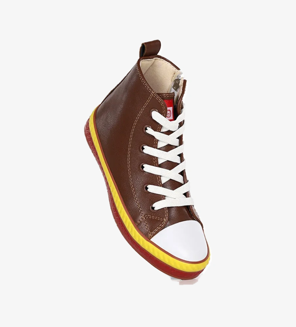 Pant Günlük Bağcıklı Fermuarlı Erkek Bebek Spor Ayakkabı - Görsel 1