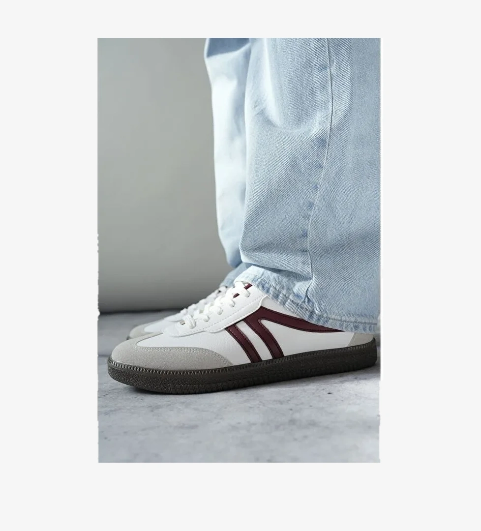 GARCİA Unisex Ortopedik Günlük Bağcıklı Yürüyüş Koşu Sneaker Spor Ayakkabı