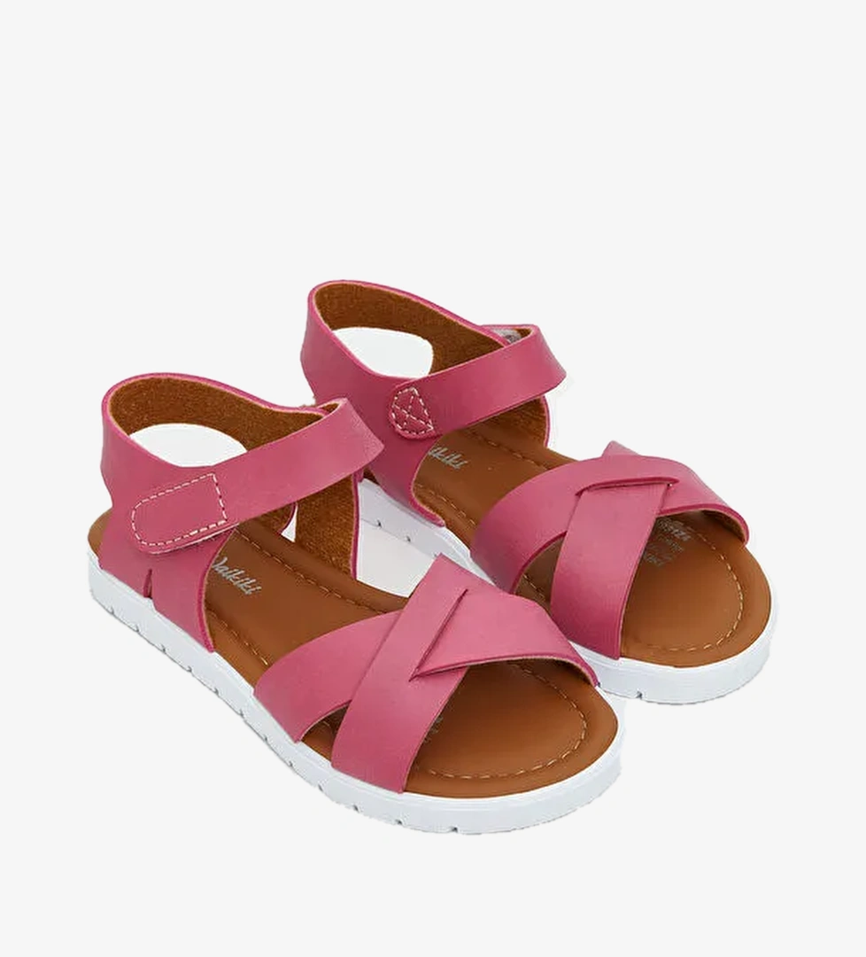 Cırt Cırtlı Kız Çocuk Sandalet