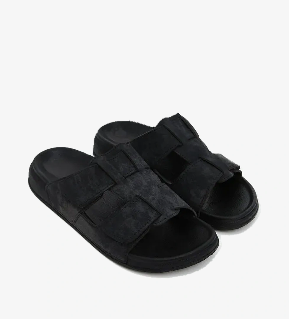 Süet Görünümlü Erkek Terlik - Görsel 1