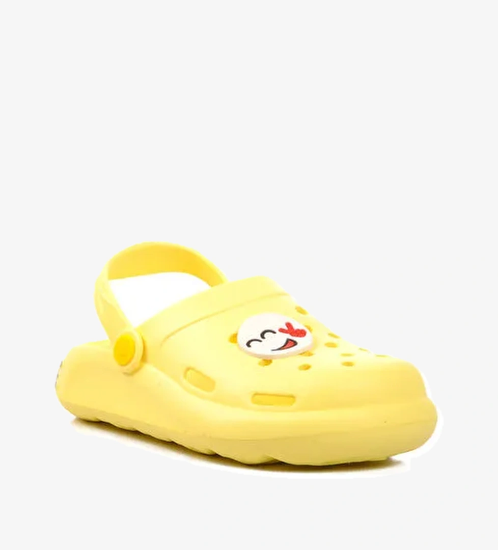 Sarı Sabo Unisex Çocuk Terlik BRN 1648 F - Görsel 1
