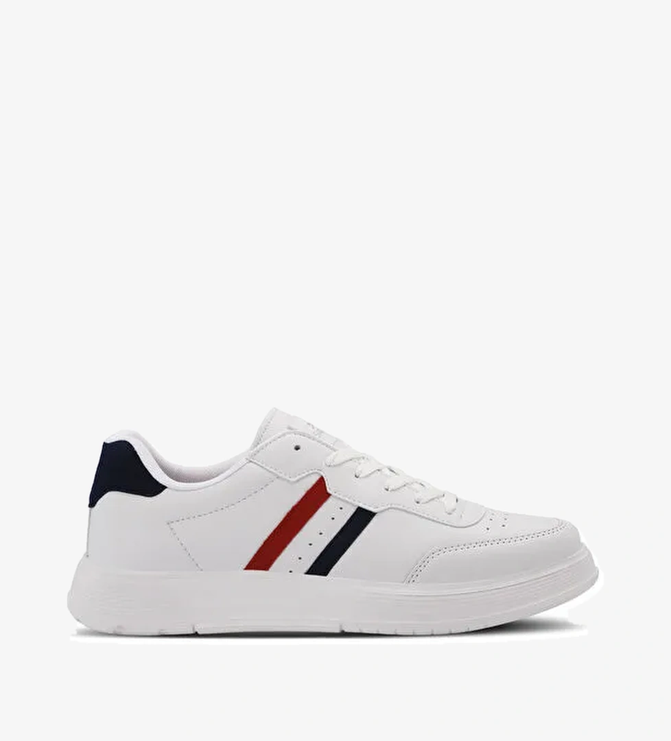 ZIPPER I Erkek Beyaz / Lacivert / Kırmızı Günlük Spor Ayakkabısı
