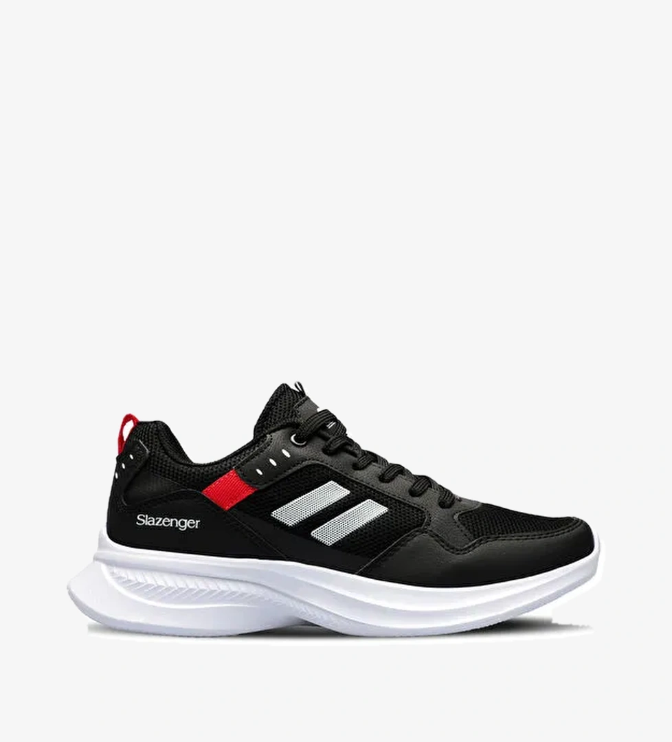 ZAYN Erkek Sneaker Ayakkabı Siyah / Beyaz / Kırmızı - Görsel 1