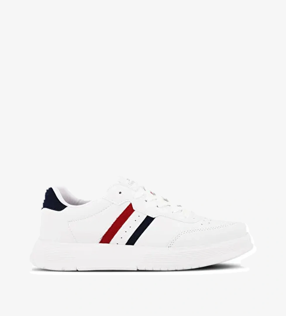 ZIPPER I Kadın Beyaz / Lacivert / Kırmızı Günlük Spor Ayakkabısı - Görsel 1