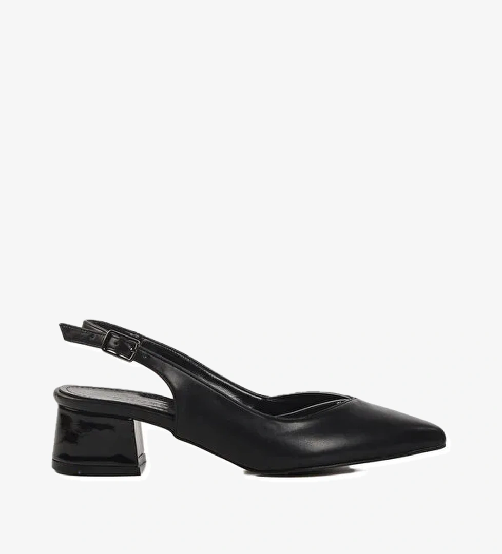 Siyah Kadın Abiye Ayakkabı 357115 Z - Görsel 1