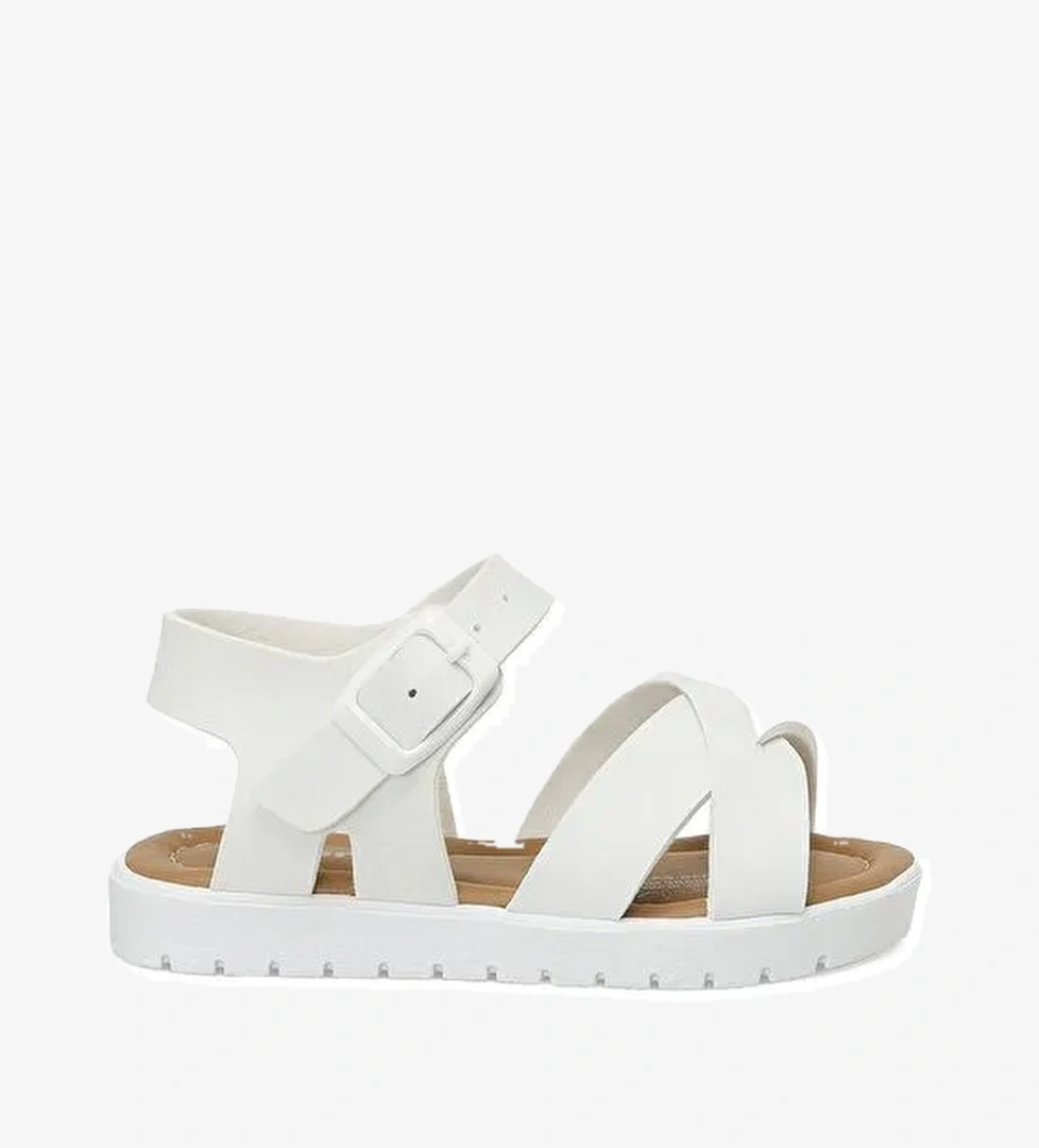 Polaris KLAS.B5FX Beyaz Kız Çocuk Sandalet model görseli