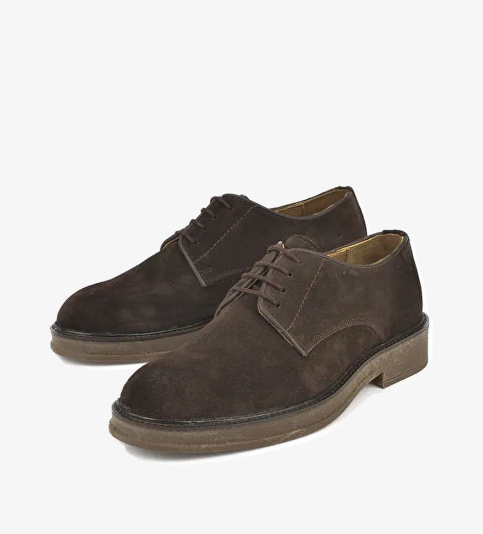 Erkek Hakiki Deri Ayakkabı 1431043Z0210 Kahve