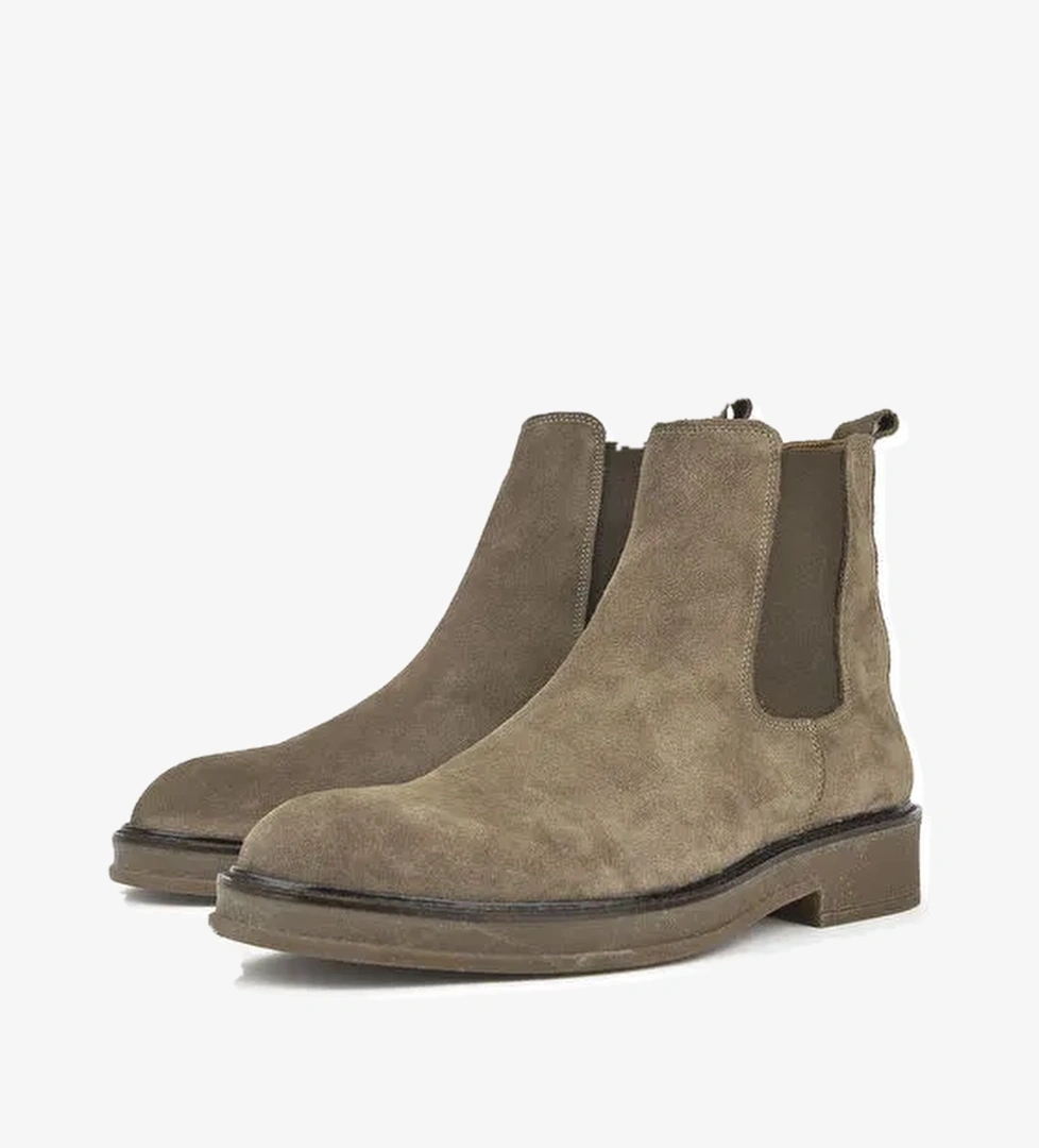 Erkek Hakiki Deri Bot 1431043Z029 Vizon