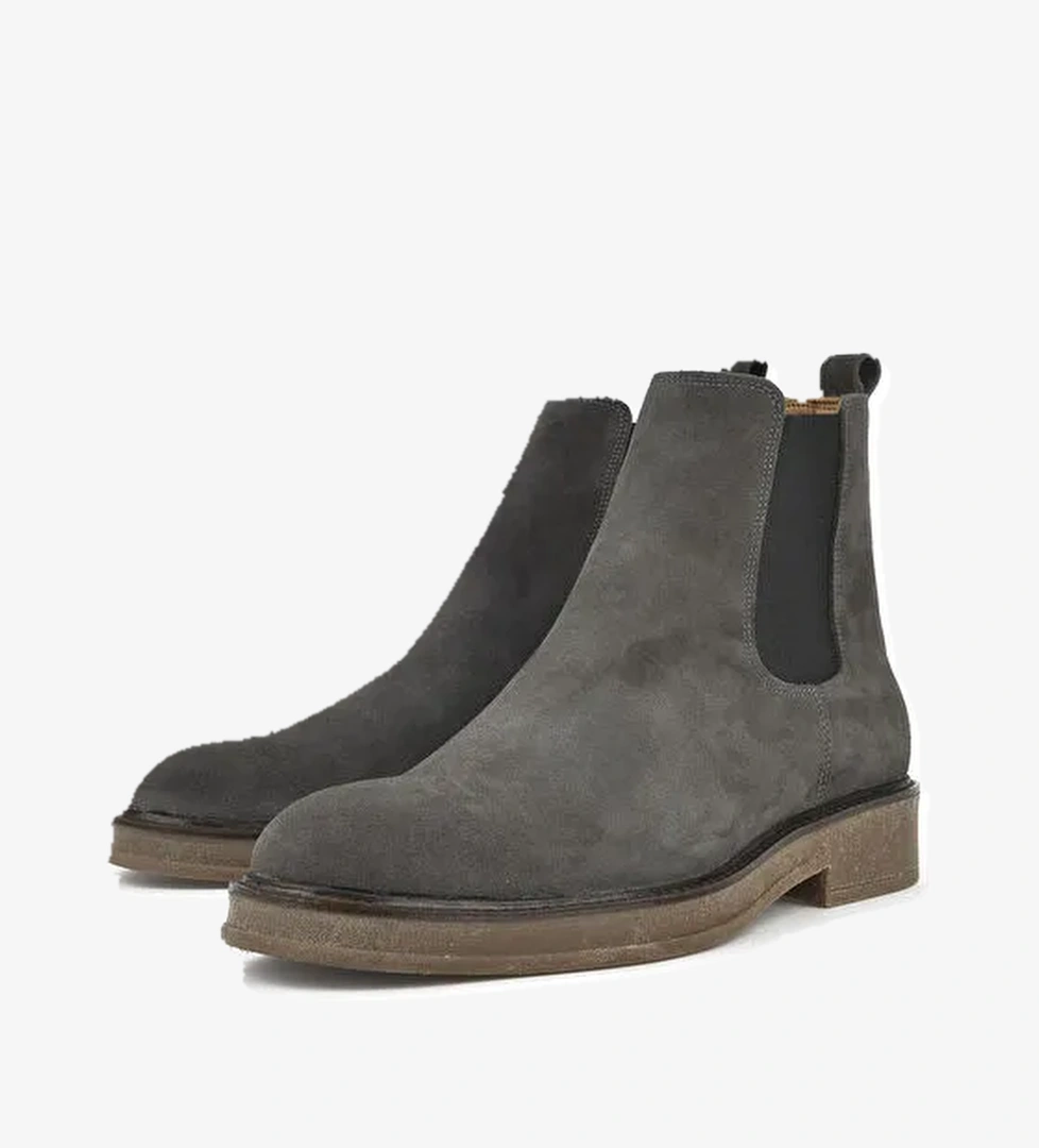 Erkek Hakiki Deri Bot 1431043Z029 Antrasit