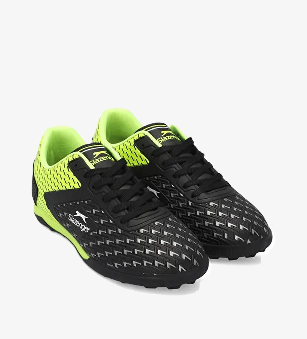 CYCLE I HS Unisex Çocuk Halı Saha Siyah / Yeşil Futbol Ayakkabısı